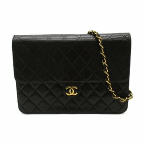 シャネル マトラッセ プッシュロックチェーンショルダーバッグ ブランドオフ CHANEL ラムスキン（羊革） ショルダーバッグ ラムスキン 中