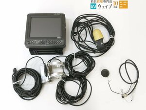 ホンデックス HE-840 GPS魚探、振動子、ヘディングセンサー、電源コード付属