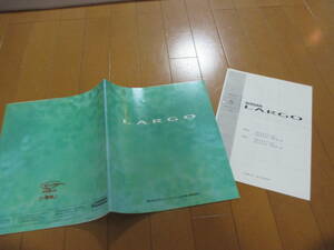 庫24362カタログ◆日産◆ラルゴ　ＬＡＲＧＯ◆1995.8発行◆35ページ