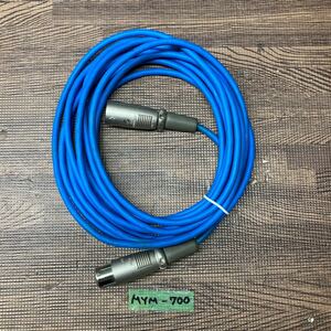 MYM-700 激安 楽器用 シールド ケーブル 110Ω Digital Audio Cable DA202 CANARE CABLE 103 ITT CANNON B10g XLR12 S54 青 中古 現状品