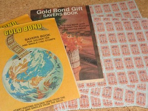 ヴィンテージ　 アメリカ　Gold Bond クーポンブック3冊＆クーポン　1000枚