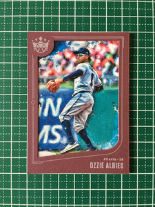 ★PANINI MLB 2019 DIAMOND KINGS #81 OZZIE ALBIES［ATLANTA BRAVES］ベースカード パラレル版 19★