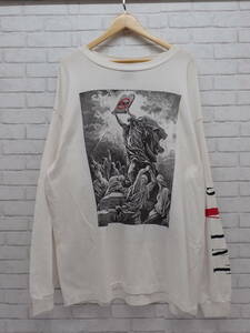 ◎266【1円～】SAINT MICHAEL (セントマイケル)VLONE(ヴィーローン) ロングスリーブTシャツ L/S Tee SM-S22-0000-069 長袖 XXXLサイズ