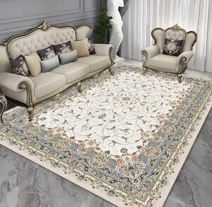 高品質★家庭用 カーペット 美品 未使用 高級で快適である 140*200cm 長方形 精製品 絨毯