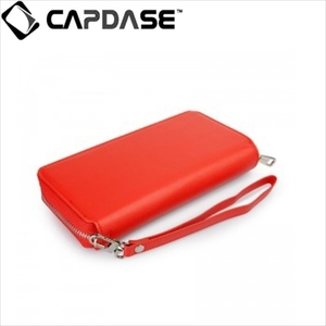 即決・送料込)【ポーチスタイルケース】CAPDASE iPhone8 Plus/7 Plus/6s Plus/6 Plus Organizer Wristlet Case Red