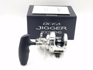 (管79236)Shimano シマノ 17 オシアジガー 2001NRHG ジギング ベイトリール 青物 オフショア 左ハンドル