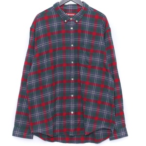 SUPREME Plaid Flannel Shirt XLサイズ マルチカラー シュプリーム チェック柄 フランネル 長袖 シャツ