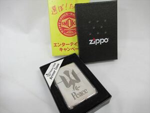 1円★未使用【ZIPPO】ジッポー オイルライター ピース アーマーケース A05 喫煙器具 