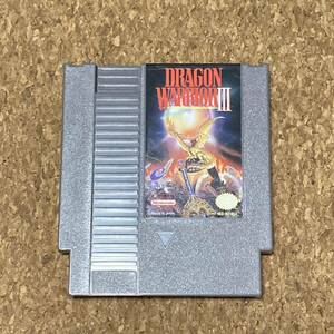 NES DRAGON WARRIOR Ⅲ 3 北米版 ドラゴンクエストⅢ