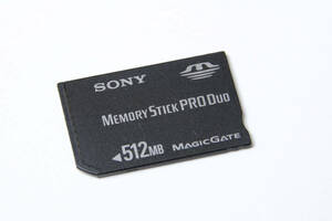 512MB　SONY メモリースティック PRO Duo / Memory Stick 