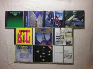 『Yes 関連アルバム10枚セット』(Close To The Edgel,Going For The One,Tormato,Drama,Big Generator,Union,Highlights,U.K.John Wetton)