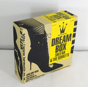 2CD+DVDボックスセット「Sheena & The Rokkets/DREAM BOX 25th Anniversary」VICY-40/ポスター ブックレット付/シーナ&ザ・ロケッツ 鮎川誠