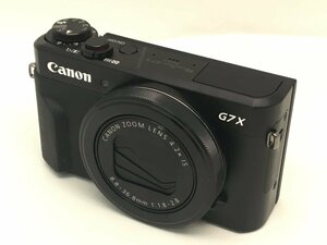 Canon PowerShot G7 X Mark II / ZOOM LENS 4.2x IS 8.8-36.8mm 1:1.8-2.8 コンパクト デジタルカメラ ジャンク 中古【UW040488】