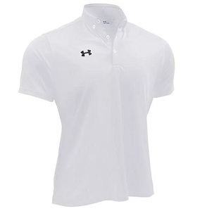 UA ボタンダウン 半袖ポロシャツ 1342582-100 ホワイト SMサイズ メンズ