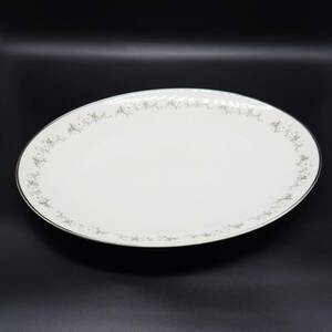 △陶磁器 ｜大皿｜Noritake ノリタケ IVORY　CHINA｜盛り皿 アンティーク 食器 ■P0734