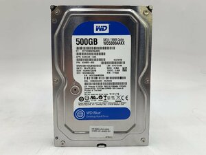 [WesternDigital] 3.5inch HDD 500GB SATA 7200回転 512セクター 動作確認済, 健康状態正常,フォーマット済 複数あります 写真は見本です