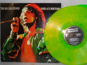 THE　ROLLING STONES/PARIS AUX PRINTENPS　GREEN-COLOR　2LP