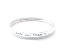 ☆美品☆canon 48mm skylight 1x 104
