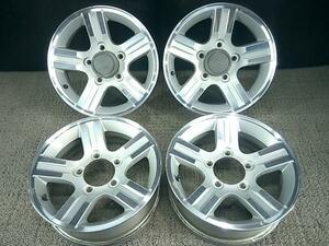 ☆平成22年 ジムニー JB23W アルミホイール 16x5.5J 5H 139.7 +22 4本セット 43200-63852-27N