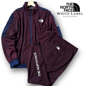 新品 THE NORTH FACE ノースフェイス ホワイトレーベル サイドロゴ トラックジャケット パンツ ジャージ セットアップ L メンズ ◆B3680