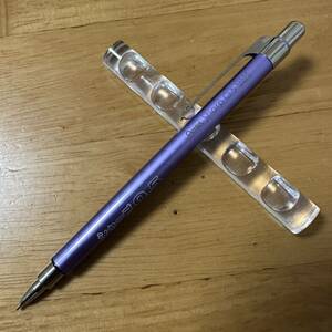 新品 廃盤 Pentel ぺんてる 手帳用 シャーペン 0.5mm QS55 パープル軸 キャップ式