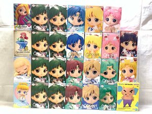 1円～ 未開封 プライズ フィギュア まとめ 27個 セーラームーン ディズニー クレヨンしんちゃん Qposket 等 [311-0329-S7] ☆良品☆