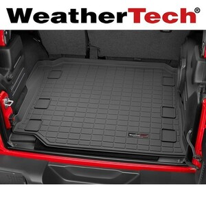 ジープ　ラングラーアンリミテッド（2018年～JLラングラー） WeatherTech/ウェザーテック カーゴライナー ラゲッジマット（ブラック）