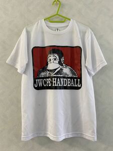 日本女子体育大学 ハンドボール部 Tシャツ サイズM JWCPE HANDBALL 日女体