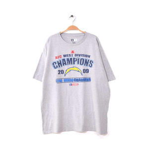 【送料無料】 NFL チームアパレル 2009 チャンピオン クルーネック 半袖 Tシャツ メンズXL 大きいサイズ ビッグサイズ アメフト BB0494