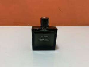 24/132☆CHANEL　シャネル　BLEU DE CHANEL　100ｍｌ　ブルードゥシャネル　オードゥトワレット　ヴァポリーザター　香水　中古☆C1