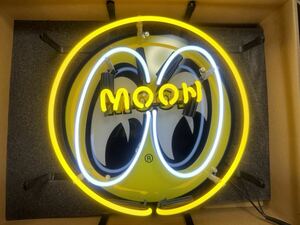 レア!! Moon eyes ムーンアイズ ネオンサイン Neon sign ネオン管 ネオン看板 世田谷ベース アメリカン雑貨　アメリカンダイナー雑貨 