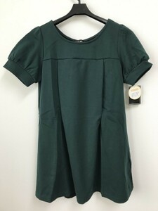 【レディース】重ね着風後ろ見せプルオーバー/マタニティ/グリーン/LL/XL