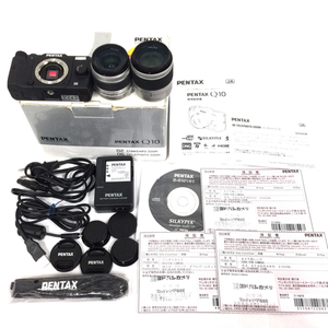 PENTAX Q10 SMC PENTAX 1:2.8 15-45mm 1:2.8-4.5 5-15mm ミラーレス一眼カメラ 動作確認済