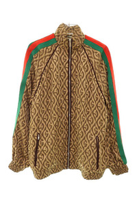 グッチ GUCCI 20SS G RHOMBUS ZIP JACKET トラックジャケット S【ブランド古着ベクトル】230812 メンズ