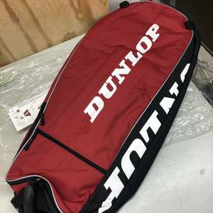 18 DUNLOP TPC-2402 赤 ラケットバッグ 中古 未使用 長期保管品 テニス tennis bag ラケット