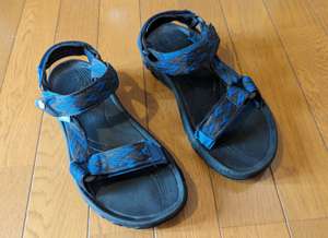 ◆Teva テバ メンズ ハリケーンXLT Hurricane XLT 25cm アウトドアサンダル 中古