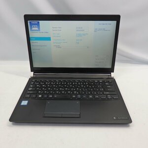 1円～【ジャンク】東芝 DynaBook R73/D Core i5-6300U 2.4GHz/8GB/ストレージ無/13インチ/AC無【栃木出荷】