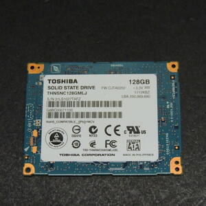 【検品済み】TOSHIBA SSD 128GB THNSNC128GMLJ (使用1539時間)管理:e-30