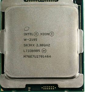 Intel Xeon W-2195 SR3RX 18C 2.3GHz 24.75MB 140W LGA2066 DDR4-2666