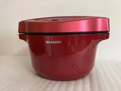 SHARP シャープ　ヘルシオ　ホットクック 美品 KN-HW16E-R