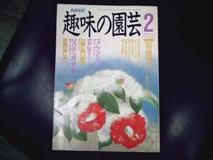 ★　NHK　趣味の園芸　★平成３年２月　　上