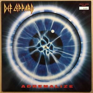 貴重 限定ピクチャー盤 DEF LEPPARD ADRENALIZE LP