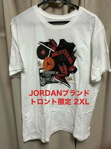 NIKE JORDAN トロント限定 Tシャツ US 2XL ナイキ ジョーダン jordan1 toronto bred raptors デローザン