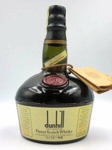 ★■【未開栓】 dunhill ダンヒル ウイスキー 特級 スコッチ 750ml 43% モルト グレーン ブランド品 お酒 アルコール 冊子付