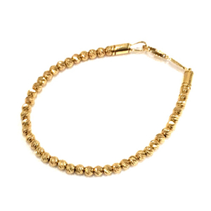 SJX エスジェイエックス GOLD GLITTER BRACELET ブレスレット K18YG 7.6g 型番:5GU0007 定価33万