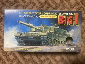 【未開封】カバヤ BIG・１ガム ビッグワンガム レオパルドⅡ戦車 P22042402