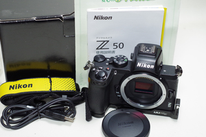 Nikon Z50 ボディ 中古 キタムラ保証残あり 送料込み ニコン ミラーレス APS-C