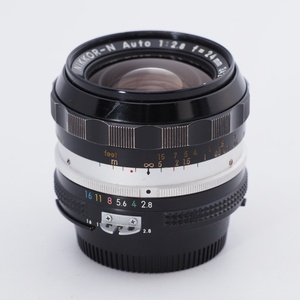 【難あり品】Nikon ニコン 単焦点レンズ NIKKOR-N Auto 24mm f2.8 Fマウント 広角 マニュアルレンズ #9404