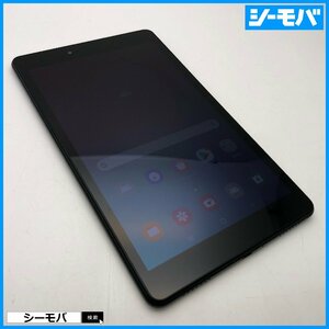 タブレット サムスン Galaxy Tab A 8.0 SM-T290 Wi-Fi 32GB ブラック 中古 8インチ android アンドロイド RUUN13684