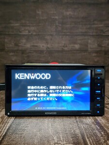 美品 2019年度製 KENWOOD ケンウッド MDV-S706W メモリーナビ 地図データ 2018年 DVD CD フルセグ SD USB Bluetooth ipod 着払いです。